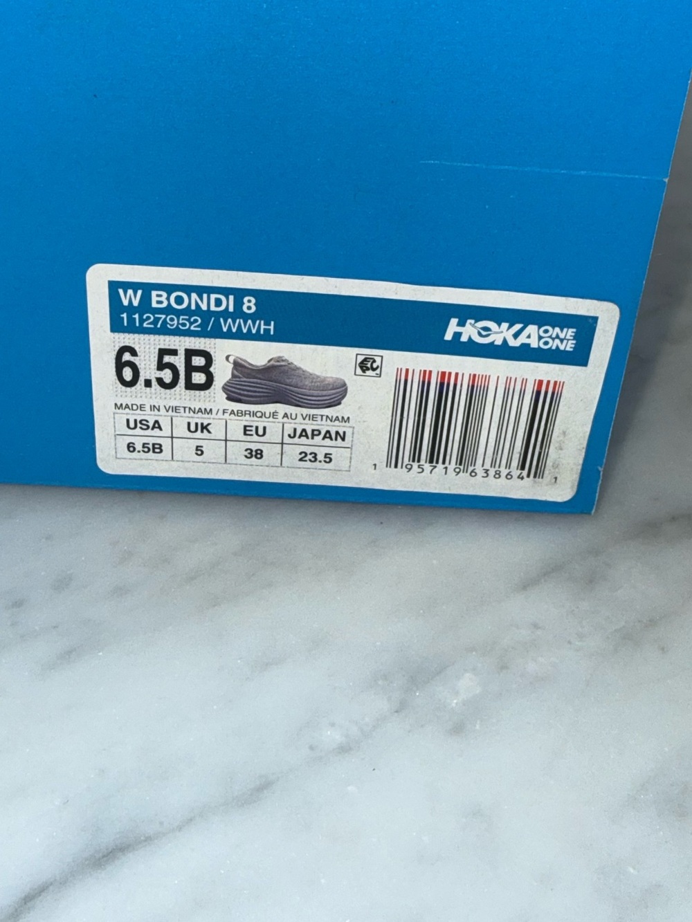 Hoka Bondi 8 Women's Running Shoe - Picture 6 of 6